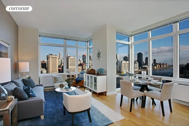 New York City Real Estate | View 415 Main Street, PH1G | 3 Beds, 3 Baths | View 1