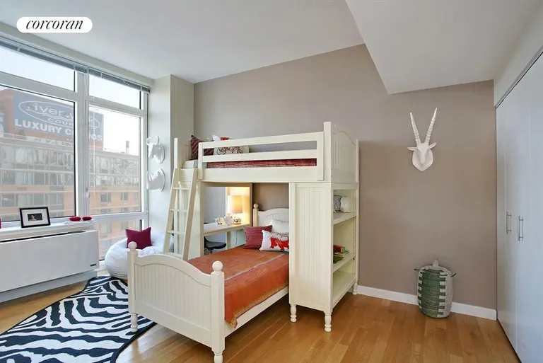 New York City Real Estate | View 415 Main Street, PH1G | 2nd Bedroom | View 5