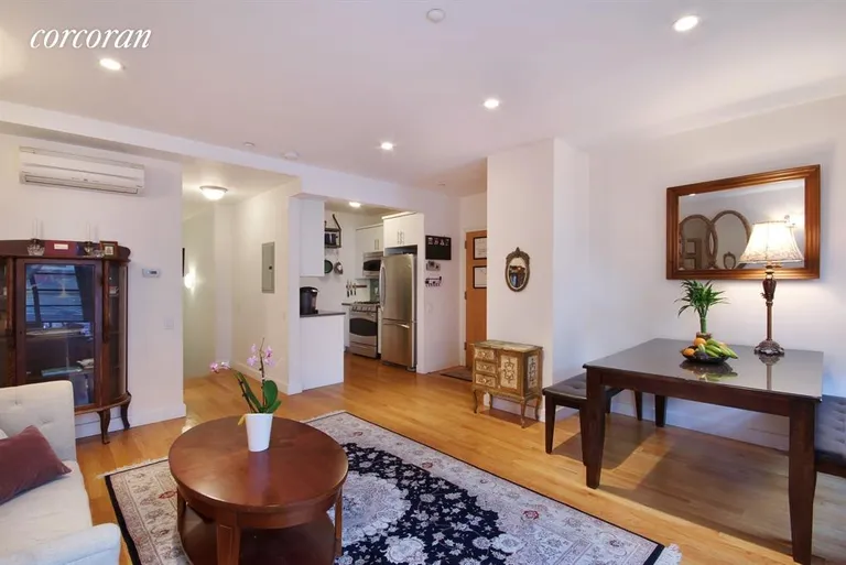 New York City Real Estate | View 155 Newell Street, 1A | Living Room / Dining Room | View 2