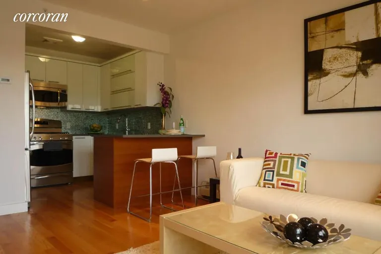 New York City Real Estate | View 155 Newell Street, 4A | 1.5 Beds, 1 Bath | View 1