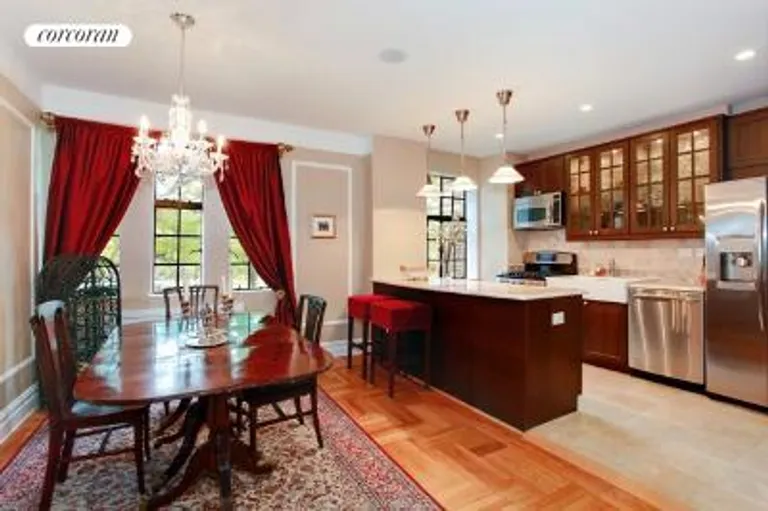 New York City Real Estate | View 116 Pinehurst Avenue, D24 | Open kitchen to Dining Room | View 2