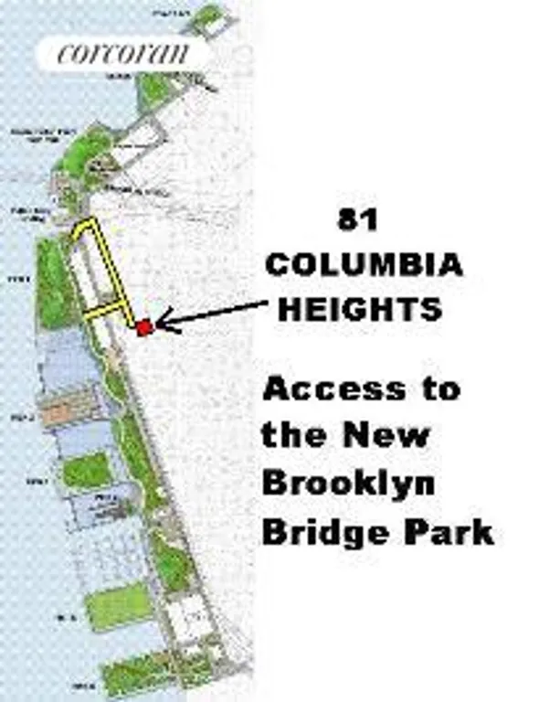 New York City Real Estate | View 81 Columbia Heights, 43 | Access to Brooklyn Bridge Park | View 9