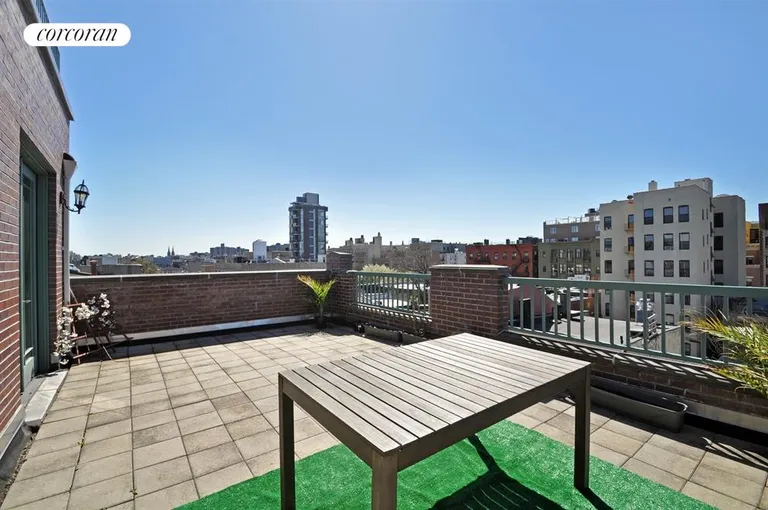New York City Real Estate | View 287 Grand Street, 4A | Roof Deck | View 6