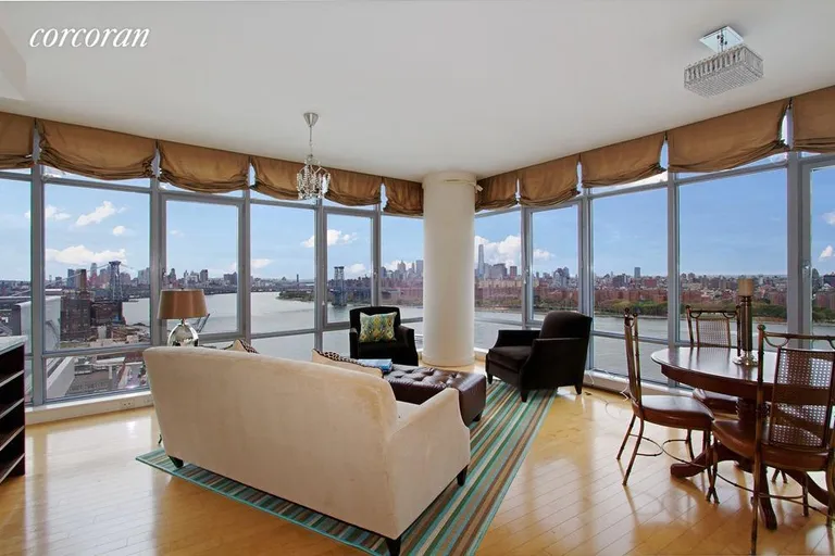 New York City Real Estate | View 1 NORTHSIDE PIERS, 24D | 2 Beds, 2 Baths | View 1