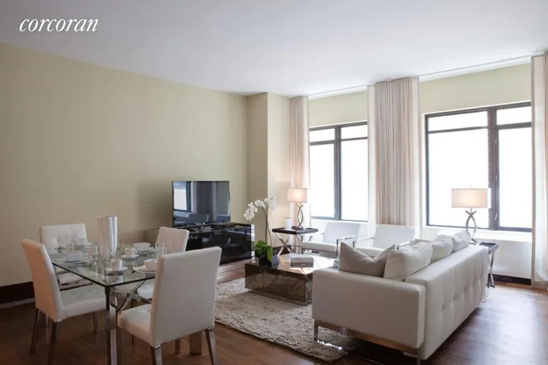 New York City Real Estate | View 40 Broad Street, 16H | 1 Bed, 2 Baths | View 1