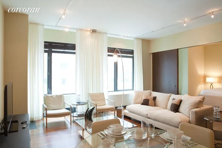 New York City Real Estate | View 40 Broad Street, 12H | 1 Bed, 2 Baths | View 1