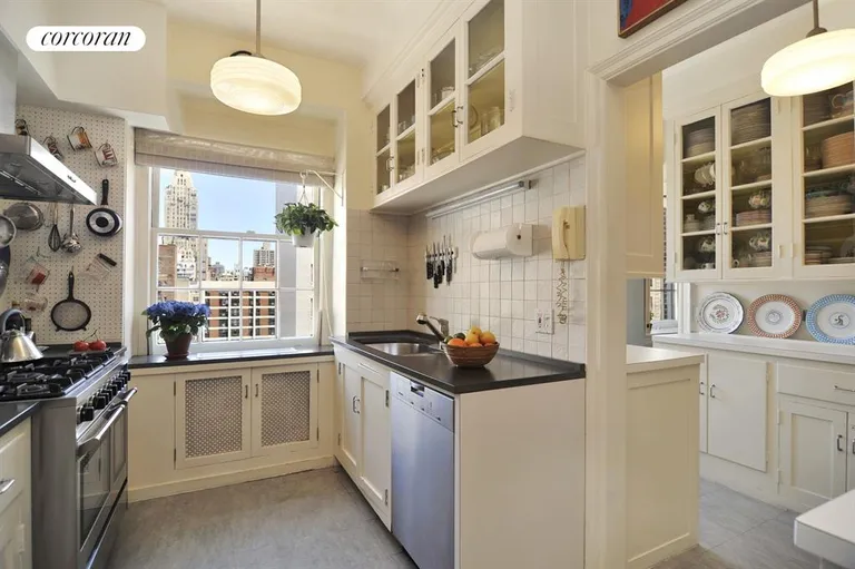 New York City Real Estate | View 36 East 72nd Street, 10N11S | Windowed Eat-In Kitchen | View 5