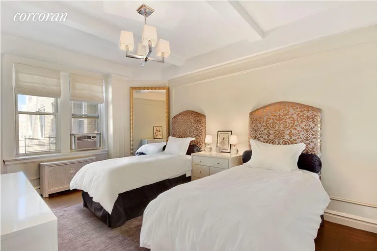 New York City Real Estate | View 245 West 104th Street, 15C | Elegant bedroom with en-suite bath | View 4