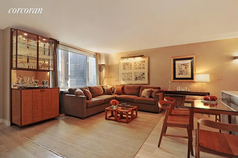 New York City Real Estate | View 322 West 57th Street, 47Q1 | 1 Bed, 1 Bath | View 1