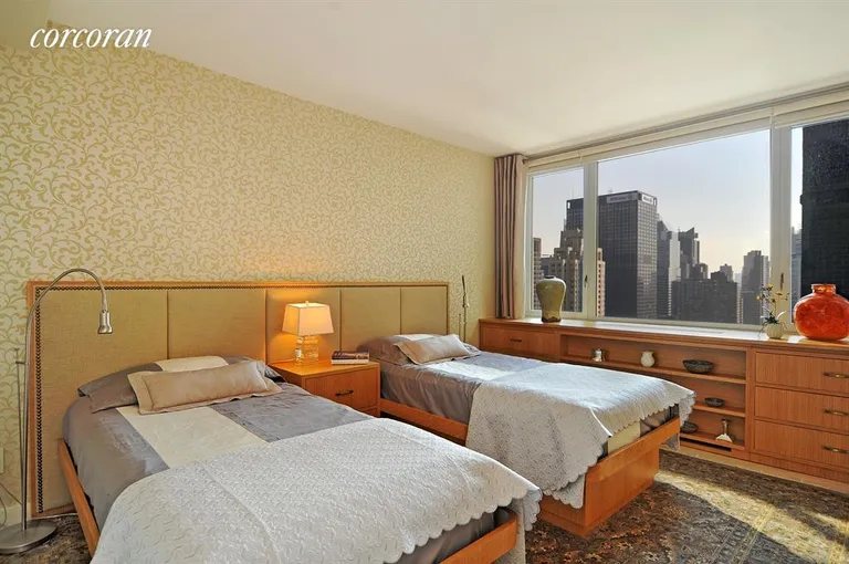 New York City Real Estate | View 322 West 57th Street, 47Q1 | Master Bedroom | View 4