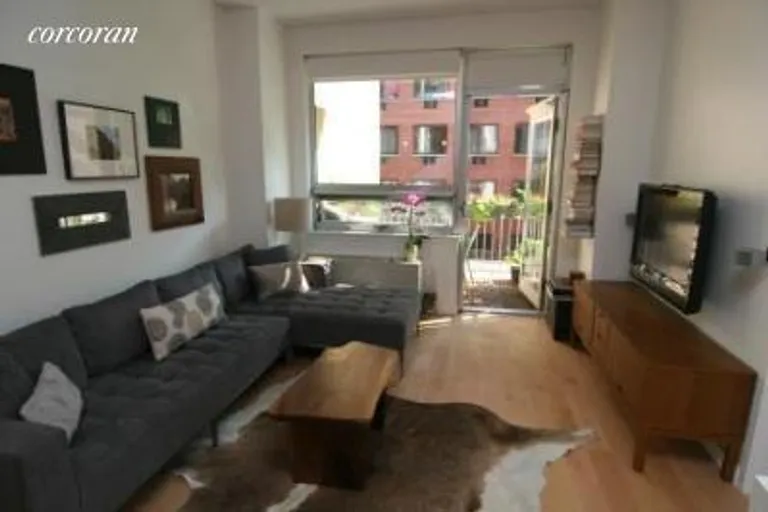 New York City Real Estate | View 517 West 46th Street, 303 | Living Room | View 2