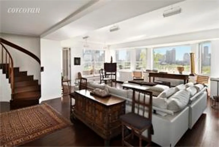 New York City Real Estate | View 860 Fifth Avenue, 19/20B | Living room | View 2
