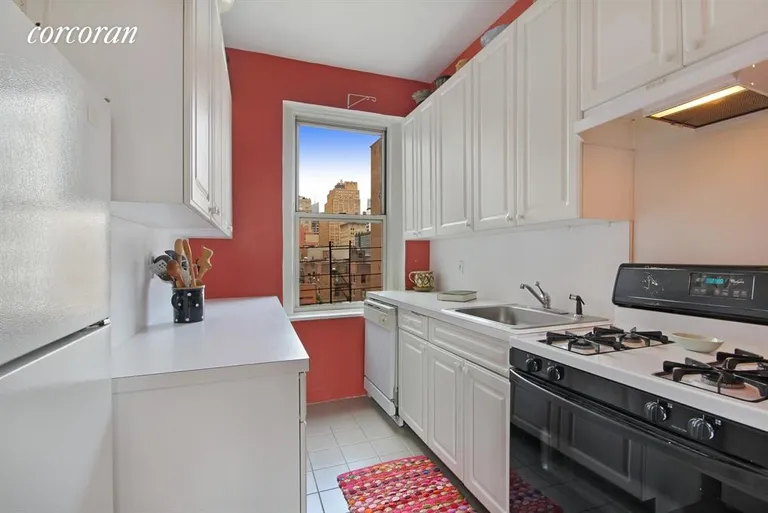 New York City Real Estate | View 210 West 21st Street, 7RE | Modern Kitchen with Skyline Views! | View 3
