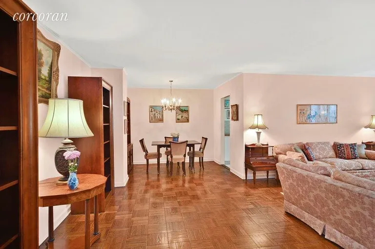 New York City Real Estate | View 70 East 10th Street, 6W | 70 East 10th #6W, New York (70_E_10_#6W_DiningLiving_MGlass) | View 2