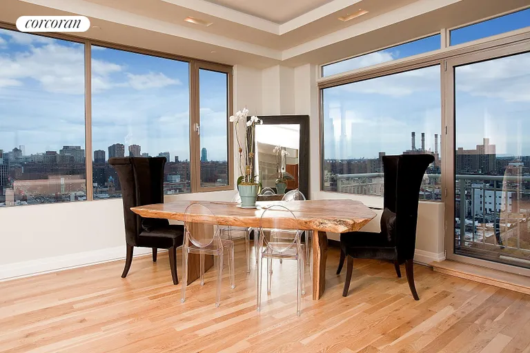 New York City Real Estate | View 240 East 10th Street, PH16A | Large Dining Room. | View 4