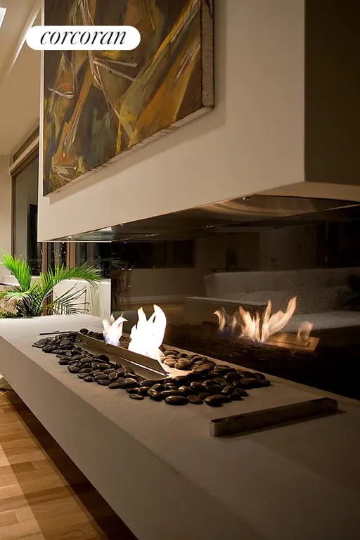New York City Real Estate | View 240 East 10th Street, PH16A | Fireplace . | View 5
