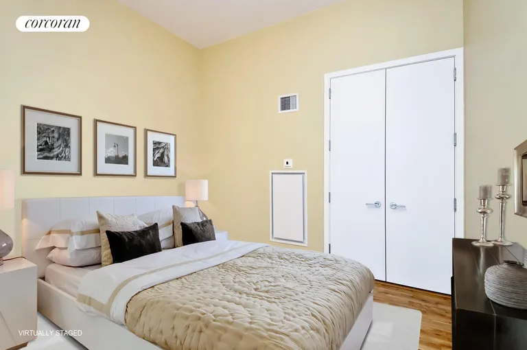 New York City Real Estate | View 360 Furman Street, 609 | Home Office Used as Bedroom | View 11