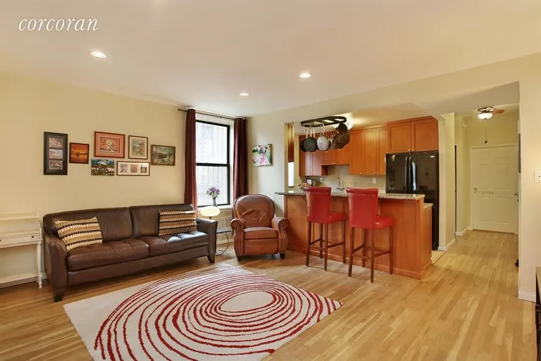 New York City Real Estate | View 315 Saint Johns Place, 1E | Kitchen / Living Room | View 2