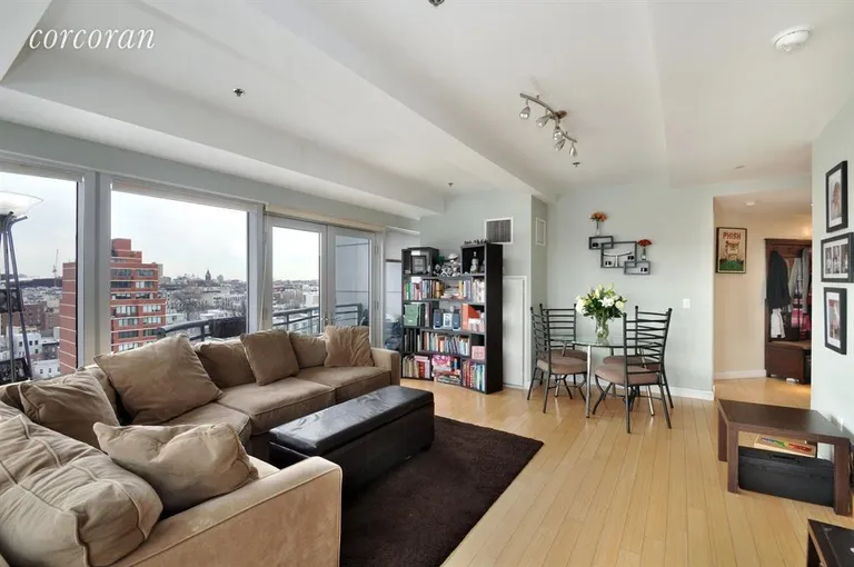 New York City Real Estate | View 302 2Nd Street, 11J | Living Room | View 2