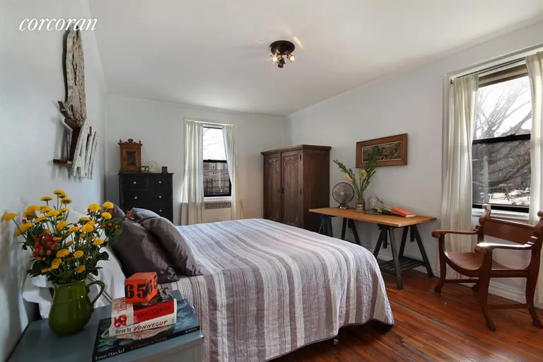New York City Real Estate | View 811 Cortelyou Road, 2C | Master bedroom with en suite bath | View 4