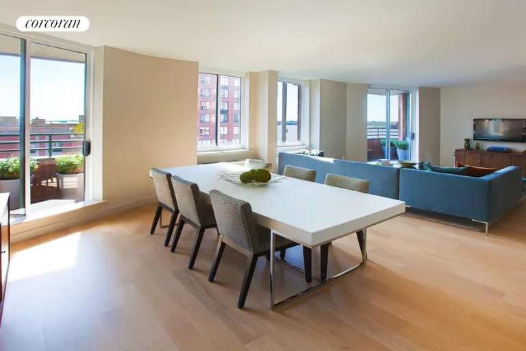 New York City Real Estate | View 333 Rector Place, 1208 | 3 Beds, 2 Baths | View 1