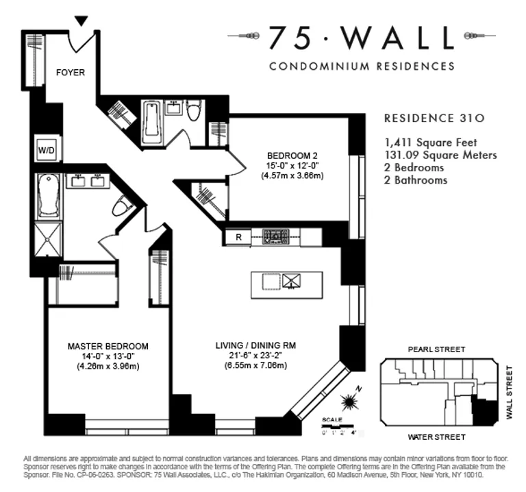 75 Wall Street, 31O | floorplan | View 4