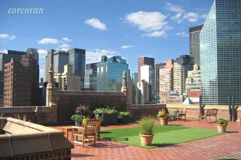 New York City Real Estate | View 45 Tudor City Place, 2103 | Roof Deck | View 8