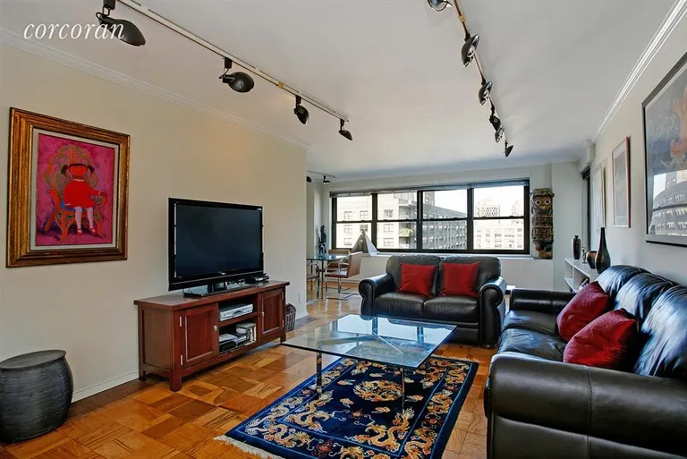 New York City Real Estate | View 160 West End Avenue, 28N | Living Room / Dining Room | View 2