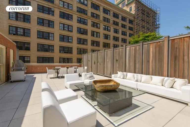 New York City Real Estate | View 400 West 12th Street, TH-5 | Roof Terrace | View 13