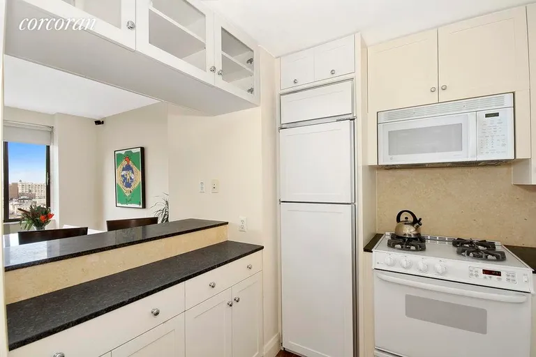 New York City Real Estate | View 77 Bleecker Street, 1205W | Kitchen with natural light | View 3