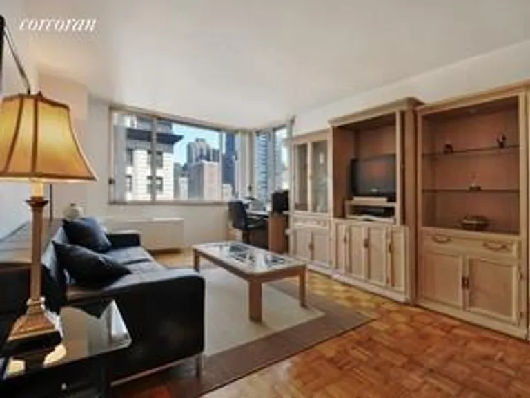 New York City Real Estate | View 350 West 50th Street, 14H | 1 Bed, 1 Bath | View 1
