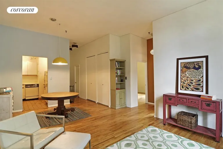 New York City Real Estate | View 1 TIFFANY PLACE, 2F | Living Room | View 2