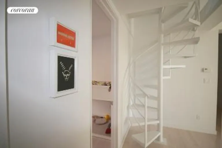 New York City Real Estate | View 100 North 3rd Street, 3D | Staircase to Mezzanine | View 10