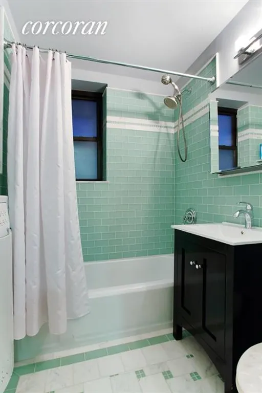 New York City Real Estate | View 415 Ocean Parkway, 1G | Bathroom | View 6