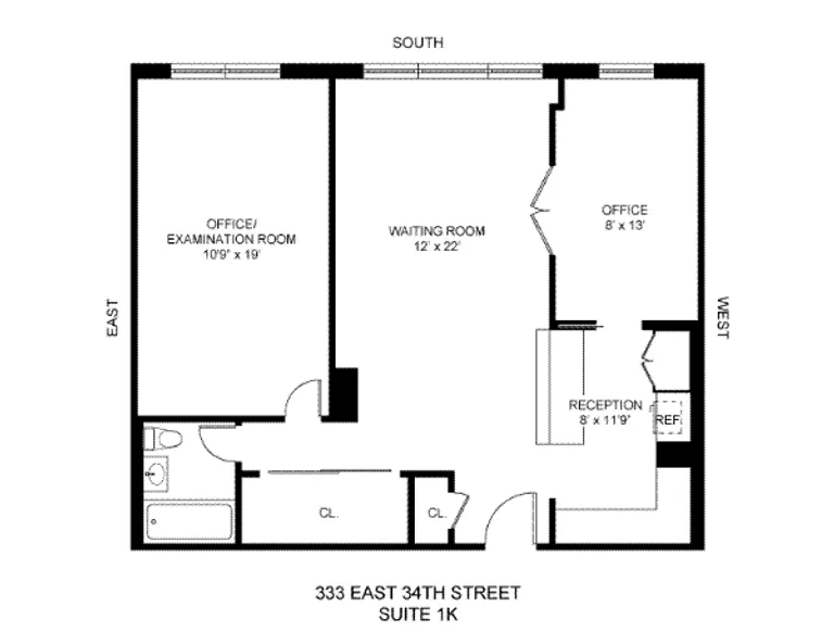 333 East 34th Street, 1K | floorplan | View 6