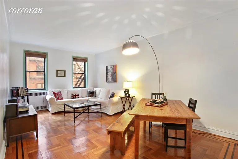 New York City Real Estate | View 385 East 18th Street, 2E | Living Room / Dining Room | View 2