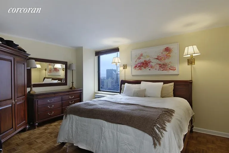 New York City Real Estate | View 1601 Third Avenue, 25J | Large Master Bedroom | View 2