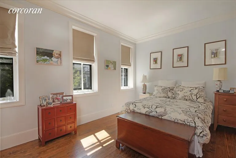 New York City Real Estate | View 140 Kane Street | Master bedroom has eastern exposure | View 5