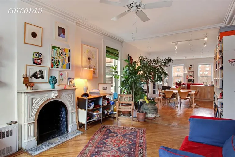 New York City Real Estate | View 164 South Oxford Street | Living Room / Dining Room | View 6