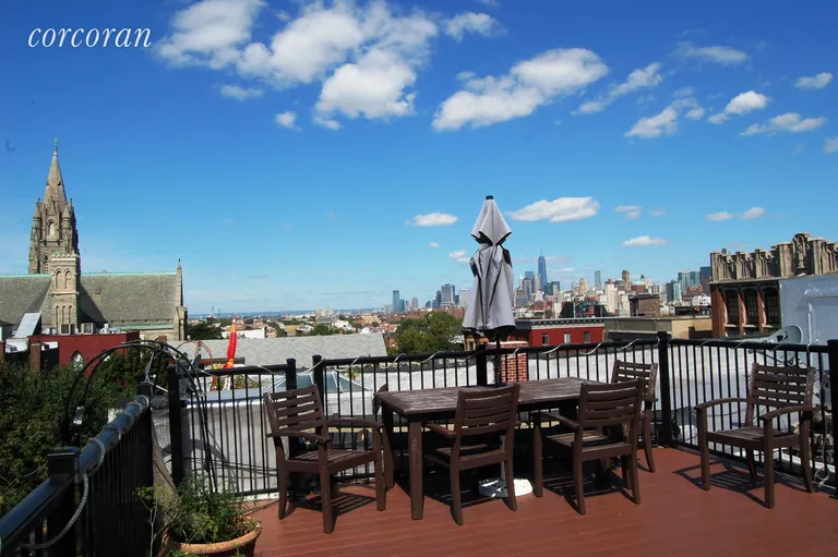 New York City Real Estate | View 792 President Street, 4L | Deck Co-exclusive to two top floor apartments | View 13