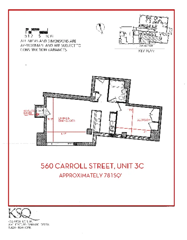 560 Carroll Street, 3C | floorplan | View 5