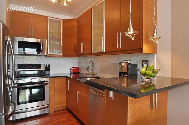 New York City Real Estate | View 39 Powers Street, 3B | Open Kitchen, LG appliances | View 2