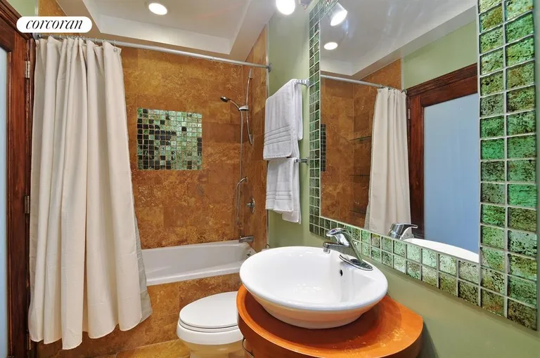 New York City Real Estate | View 39 Powers Street, 3B | Bathroom, heated tiles and Jacuzzi | View 5