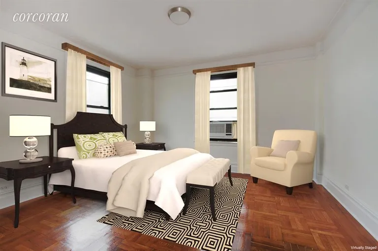New York City Real Estate | View 300 West 108th Street, 8C | Master Bedroom | View 4