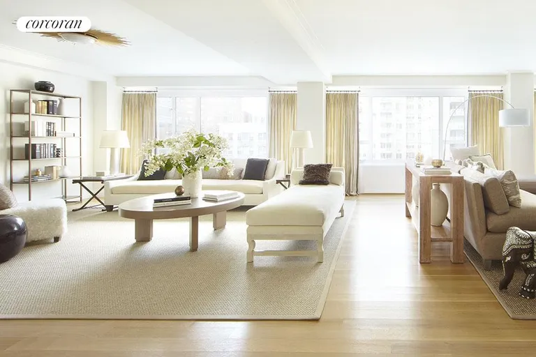 New York City Real Estate | View 200 East 66th Street, D20-01 | Expansive Great Room | View 2