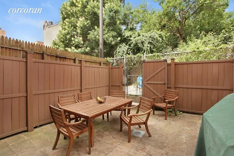 New York City Real Estate | View 2547 Eighth Avenue, B | Back Yard | View 5
