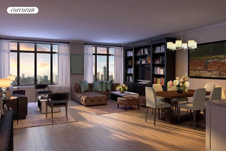 New York City Real Estate | View 245 West 14th Street, 8B | 2 Beds, 2 Baths | View 1
