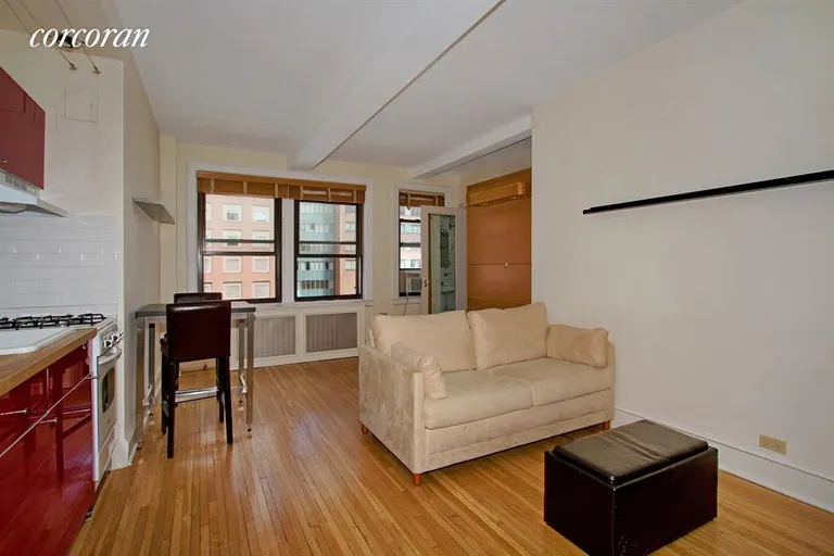 New York City Real Estate | View 457 West 57th Street, 1210 | 1 Bath | View 1