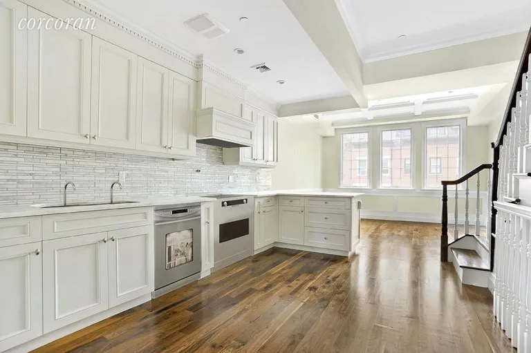 New York City Real Estate | View 49 Irving Place | Open Kitchen & Dining Room | View 2