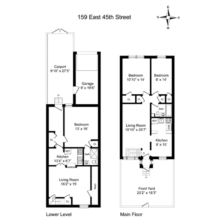 159 East 45th Street | floorplan | View 5